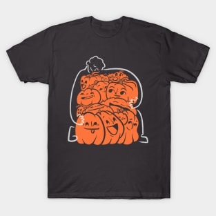 Halloween Art Pumpkin Picker T-Shirt